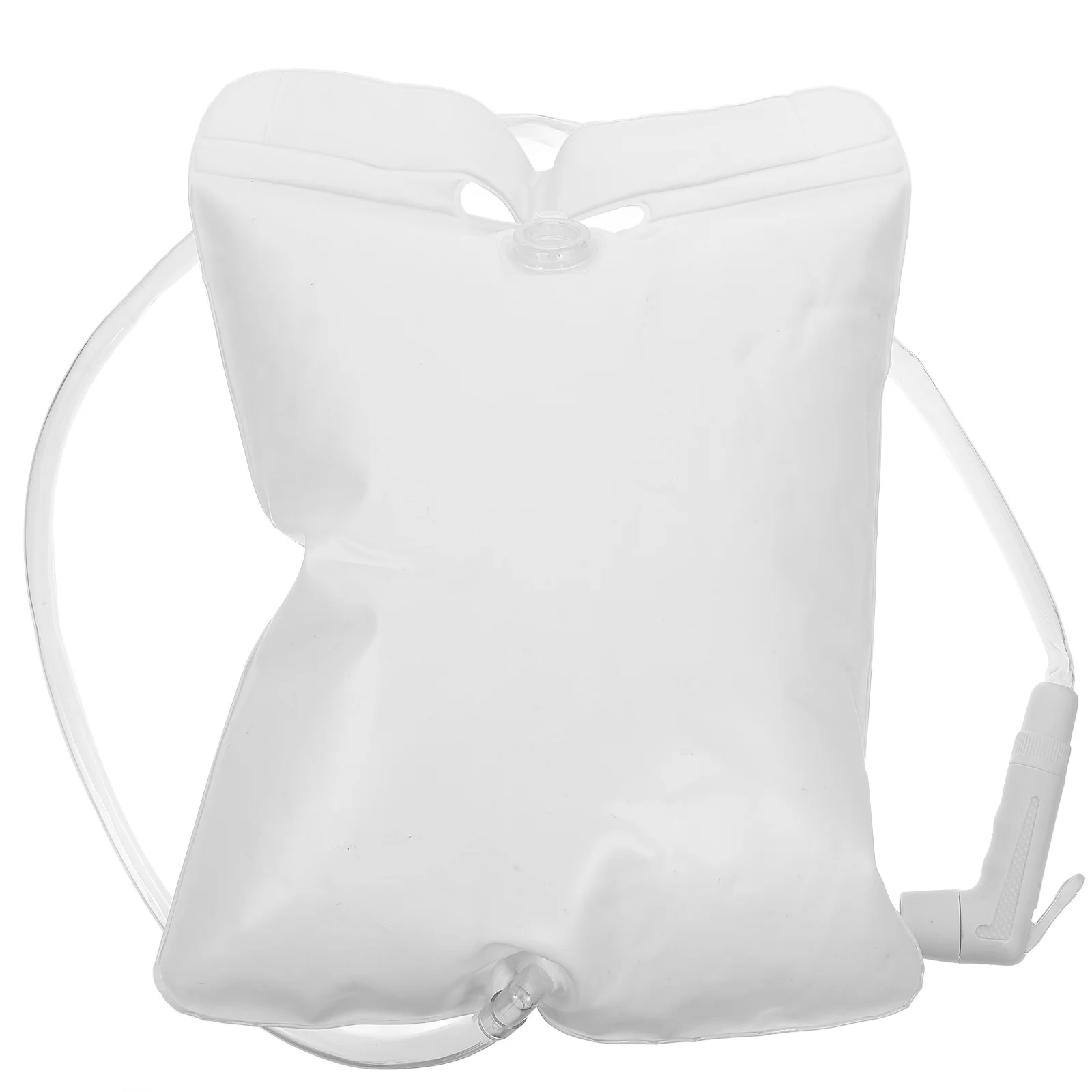 حقيبة استحمام محمولة للتخييم للاستحمام في الهواء الطلق مع رأس دش سعة كبيرة للمشي لمسافات طويلة والرحلات دش التخييم المحمول