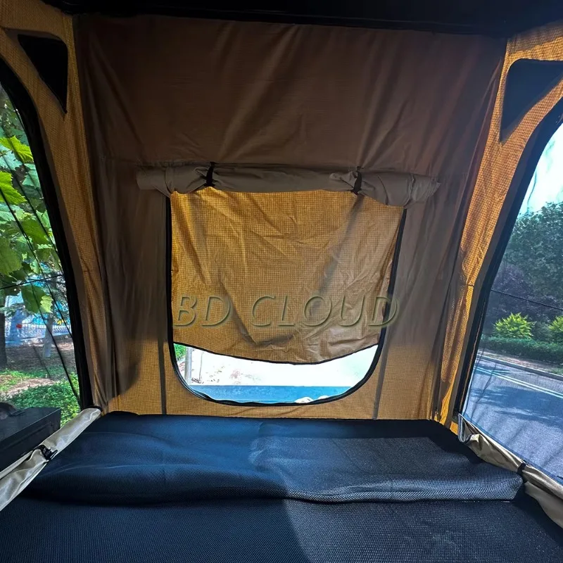 Customized Portable Aluminum Modern 4x4 Rooftop Tent with Awning Quick Setup Pop Tents Camping Camper Trailers