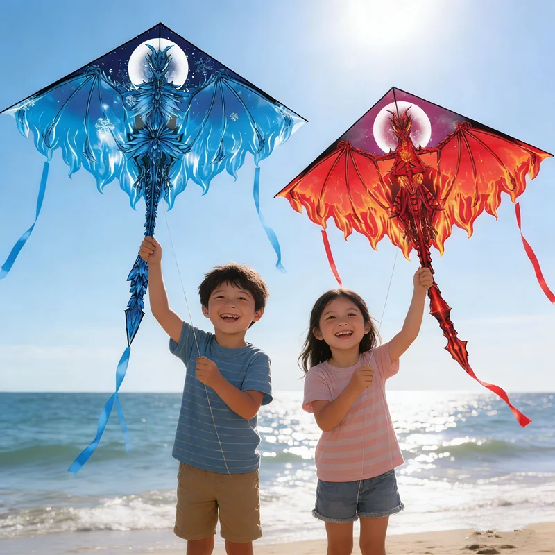 드래곤 플라이 연, 어린이 야외 놀이용 장난감, 연줄, 독수리 연, 낚시용 파라포일, 새 연, 견인 연, 릴, 풍선, 해변용
