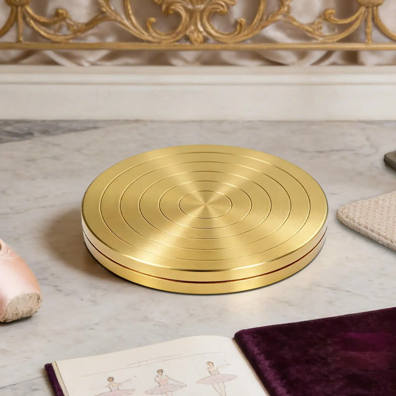 Professional Pirouette & Balances Trainer, Metal Spinnings Disc Home Practice Equipment For Ice Skating Ballet, Gymnasts Dancers