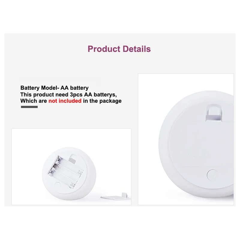 AEE2-Mini Cat Night Light Cartoon 7 Colors Sleep Lamp Touch Table Lamp Home Bedroom Decoration