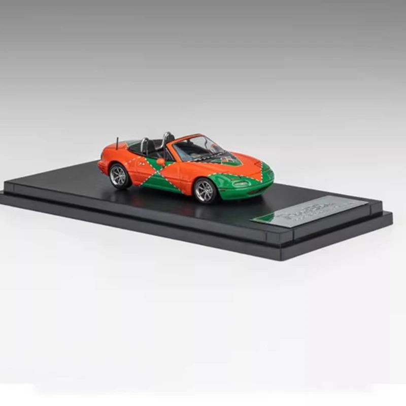 

Оригинальная коллекционная модель автомобиля MX-5 Eunos из литого сплава в масштабе 1:64, статическая, для демонстрации, игрушка, подарок, сувенир, украшение