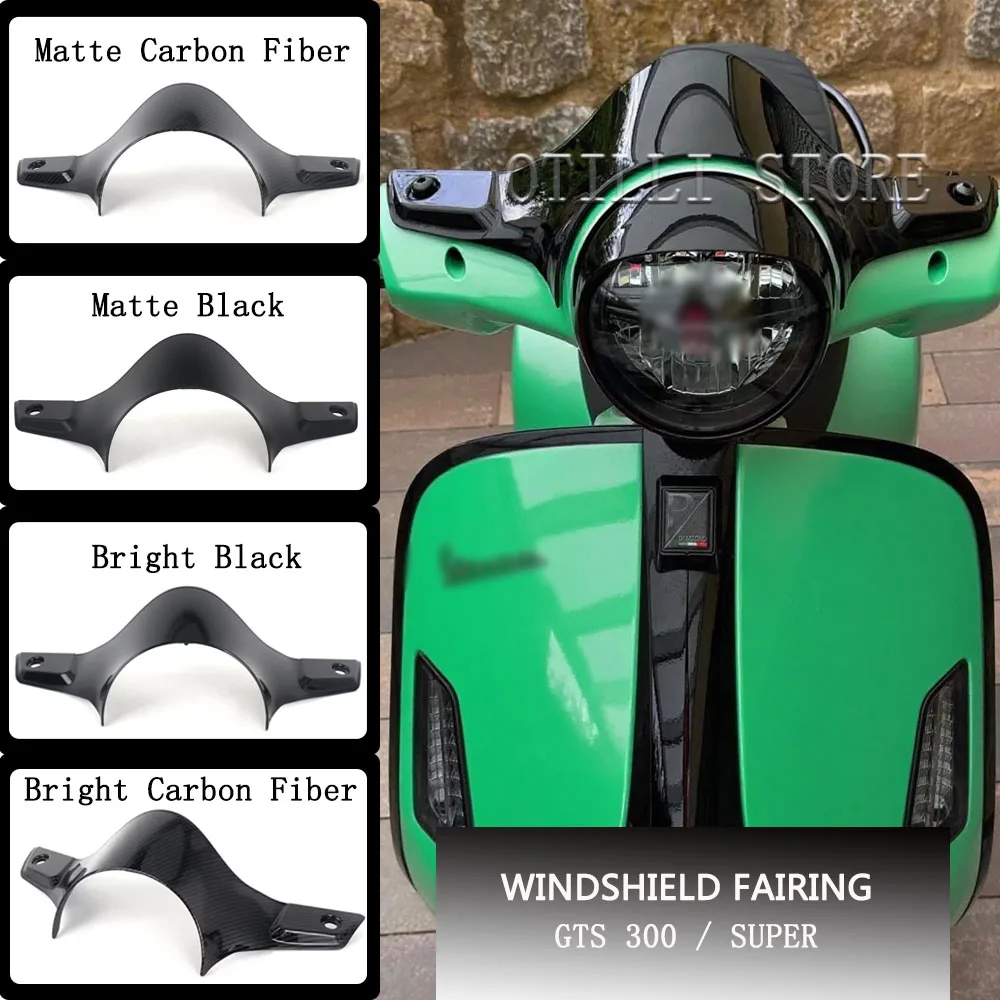 

Новинка для Vespa GTS 300 gts 300 Super GTS300 2023 2024, аксессуары для мотоциклов, спортивный козырек на лобовое стекло, дефлектор