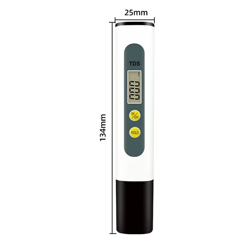 ●Tds Meter Digital Water Tester-Water Testing Kits for Drinking Water for Home, Well, Tap Water Test (Without Battery)