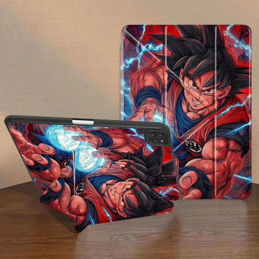 

Dragon Ball Blue Vegeta Tablet Case For iPad Air 4 5 M3 M2 1 2 M4 11inch Pro 2025 Pro 11th 10th 9th 8th 7th 12.9inch Mini 6 7