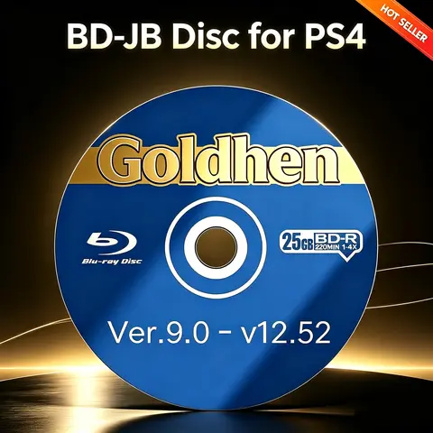 GoldHEN Disc for PS4 New Version V12.52 All‑in‑One Optical Disc Support System 9.0‑12.52