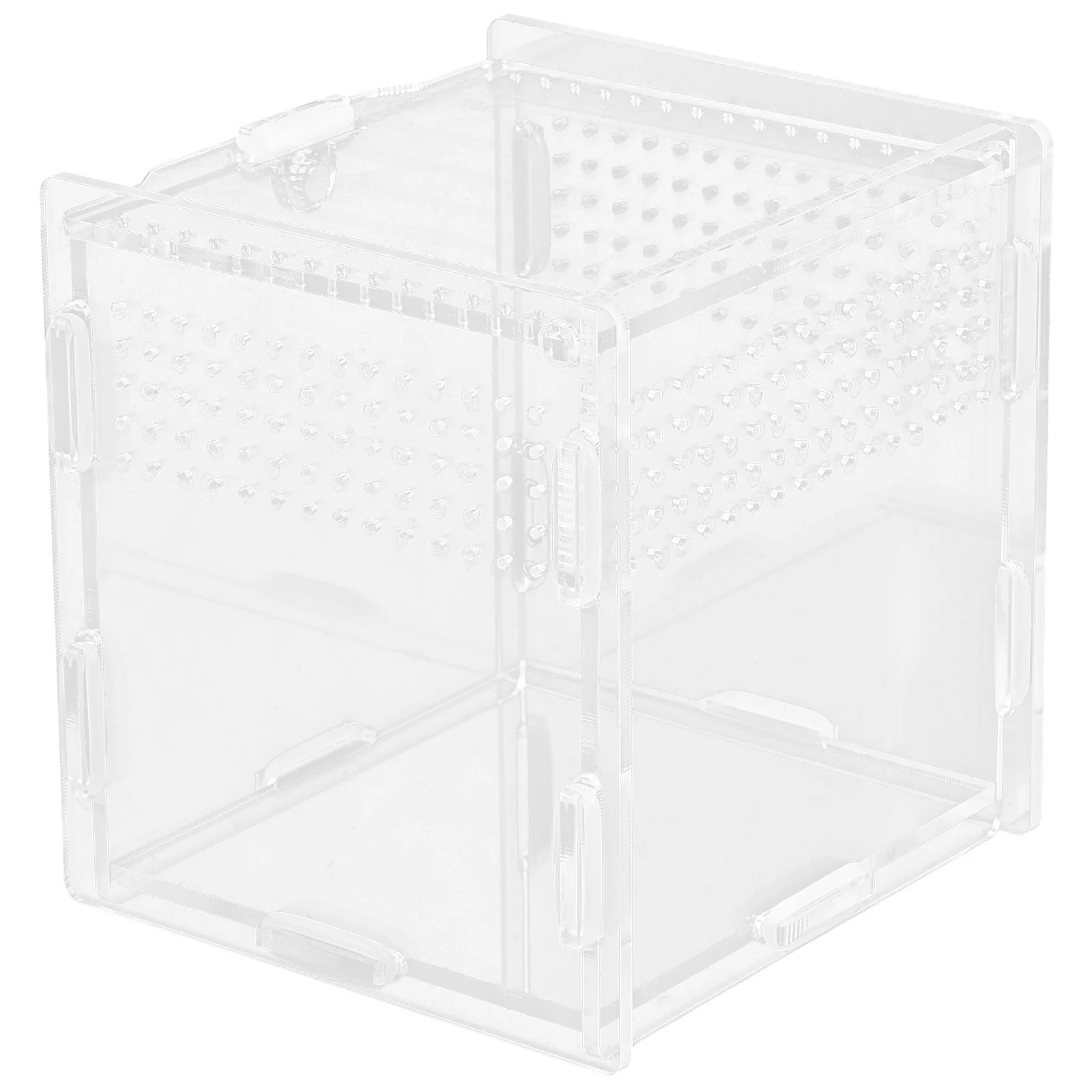 Acrylic Reptile Enclosure Transparent Breeding Box For Lizard Frog Spider Clear Feeding Container Terrarium Case Pet Keeping Box