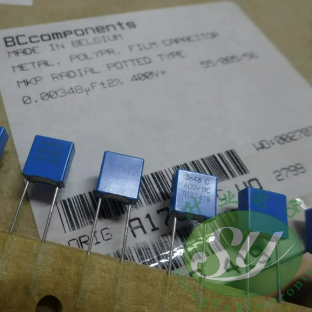 20pcs BC MKP419 0.0034uf 400V G Replacement 3.3nF 0.0033uf 3300pF 332 Brand New 5mm Polypropylene Film Capacitor  (Accuracy: 2%)