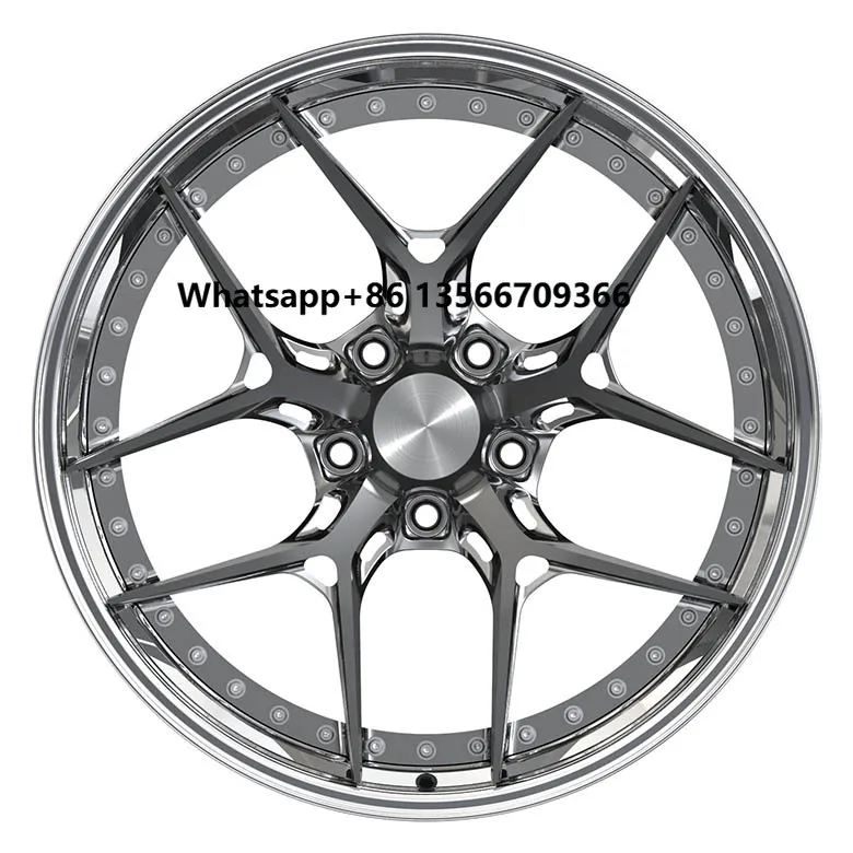 

Customized Luxury Monoblock 2 Piece 5 Hole 20 Inch Forged Alloy Wheels for High End Racing Cars Wheel