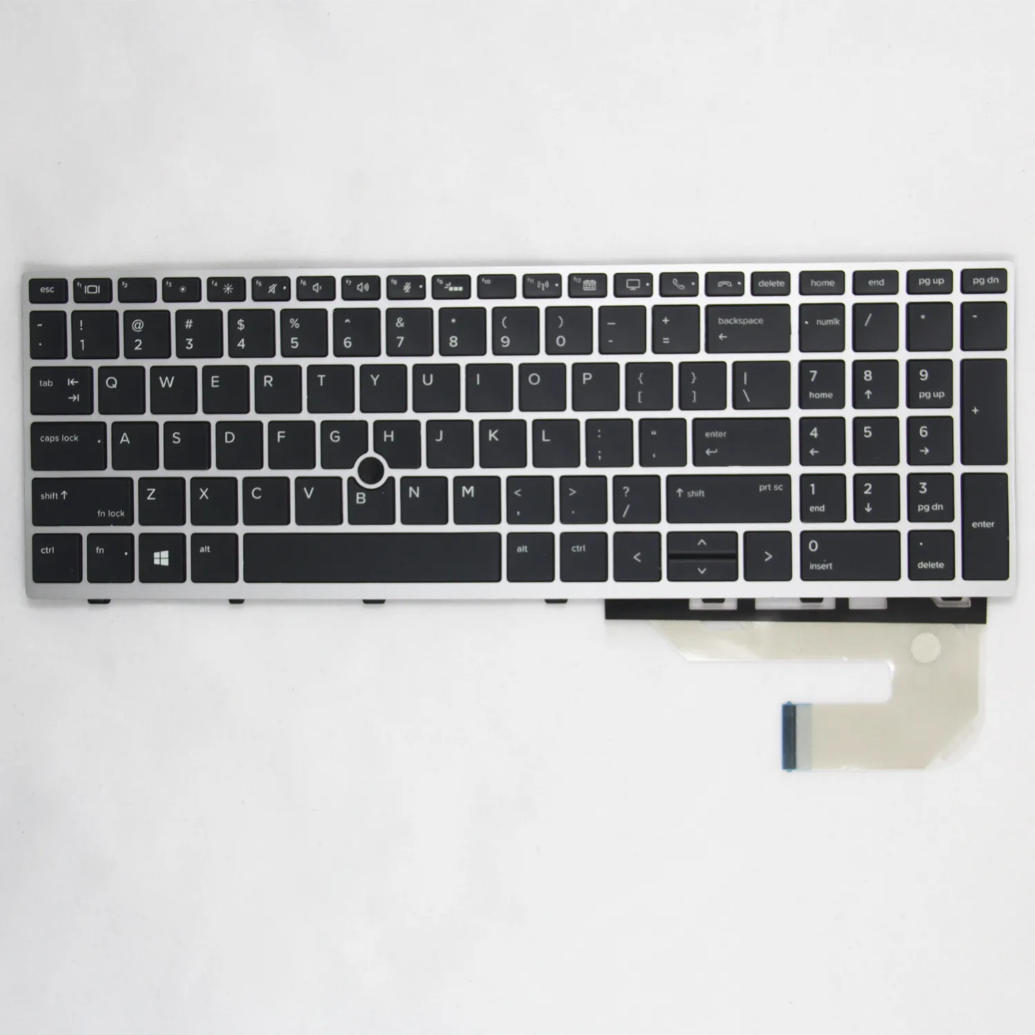 100%New US For HP Elitebook 850 G5 855 G5 850 G6 855 G6 755 G5 750 G5 Zbook 15U G5 15U G6 English Keyboard Pointing Backlit