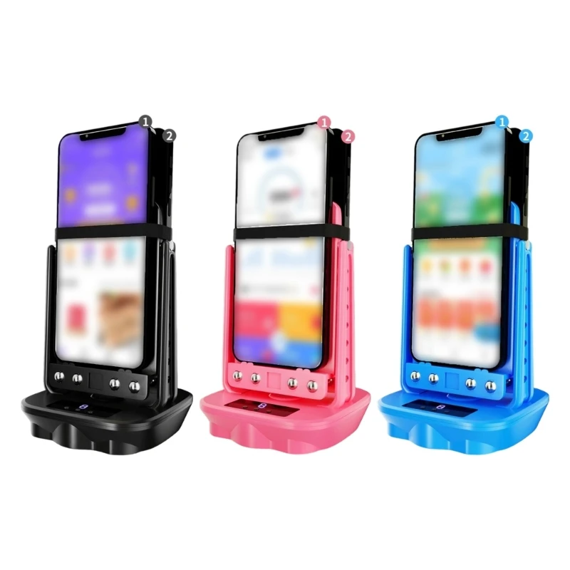 Portable Phone Step Wiggler Device Universal Compatibility Quiet Function Fast Assembly for On the Go