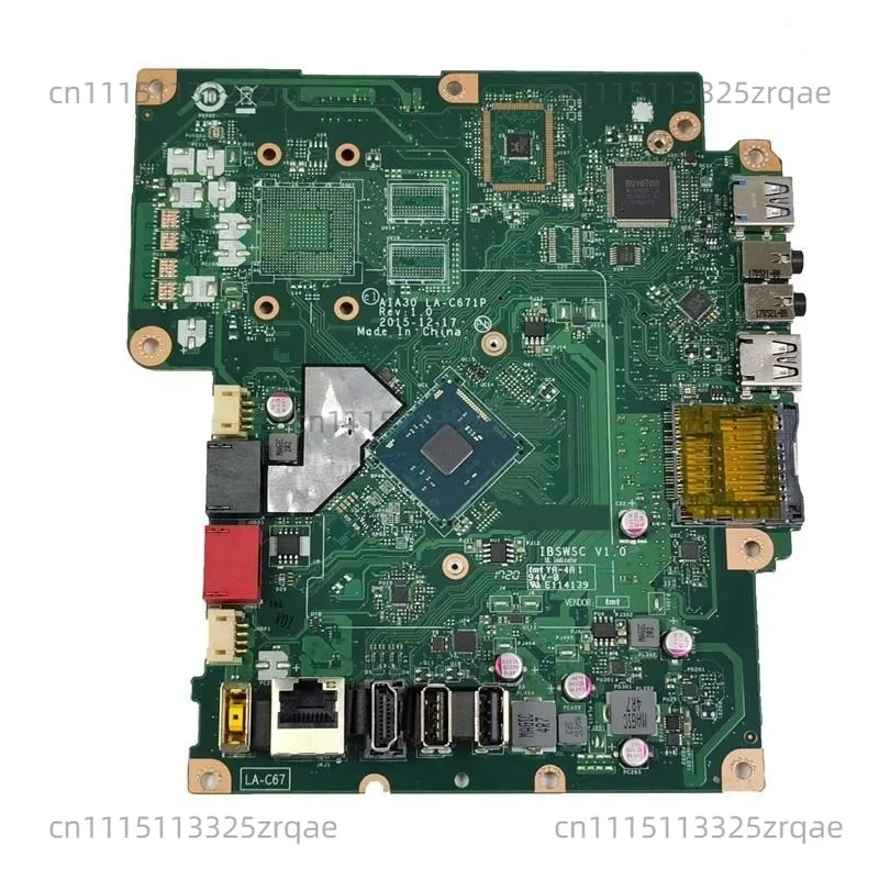 AIA30 LA-C671P For Lenovo S20-00Z C20-00 C2000 AIO laptop motherboard with CPU J3060/J3710 GPU N16V-GM-B1 100% Tested