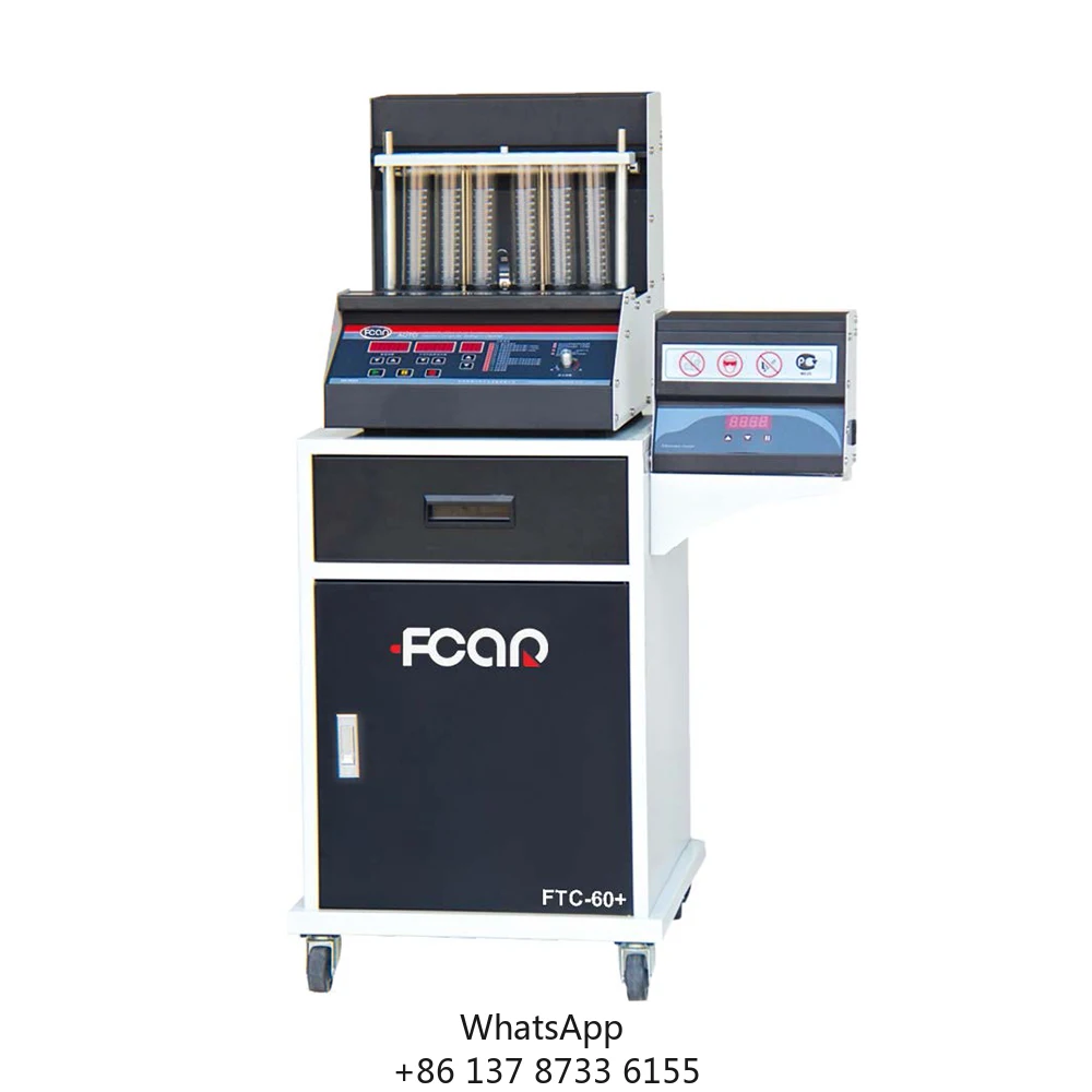 

Best Selling Fcar FTC-60+ Fuel Injector Test Equipment Automatic Cleaning Diesel Fuel Common Rail Injector Test Bench Machine