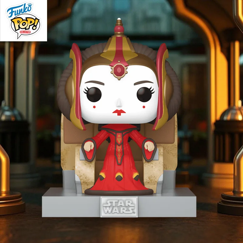 In Stock FUNKO POP Genuine Co-branded Star Wars Queen Padme Amidala Series Throne Can Be Used To Collect Holiday Gifts - Image 6