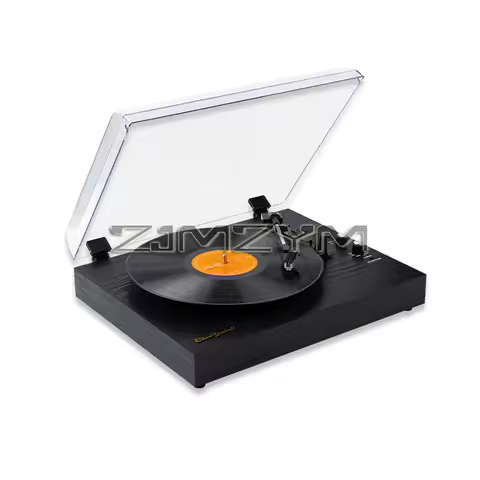 Vinyl player Turntable Retro Record player Built-in Speakers Vintage Gramophone 3-Speed BT5.0 product image