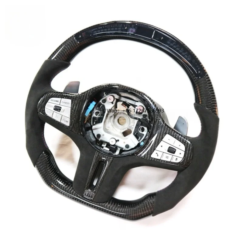 

High-Quality Carbon Steering Wheel Designed for G20 G28 G30 G38 X3 X5 X6 Series Enhanced Durability