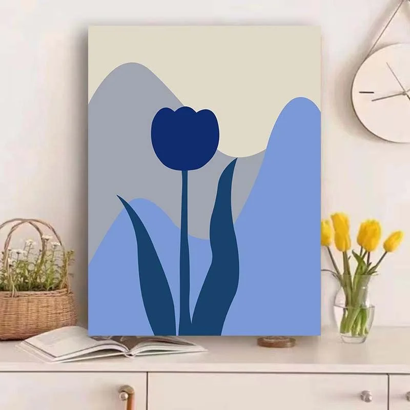 

1-0158 Still Life Cup and Nature Oil Painting - Handmade Canvas Art