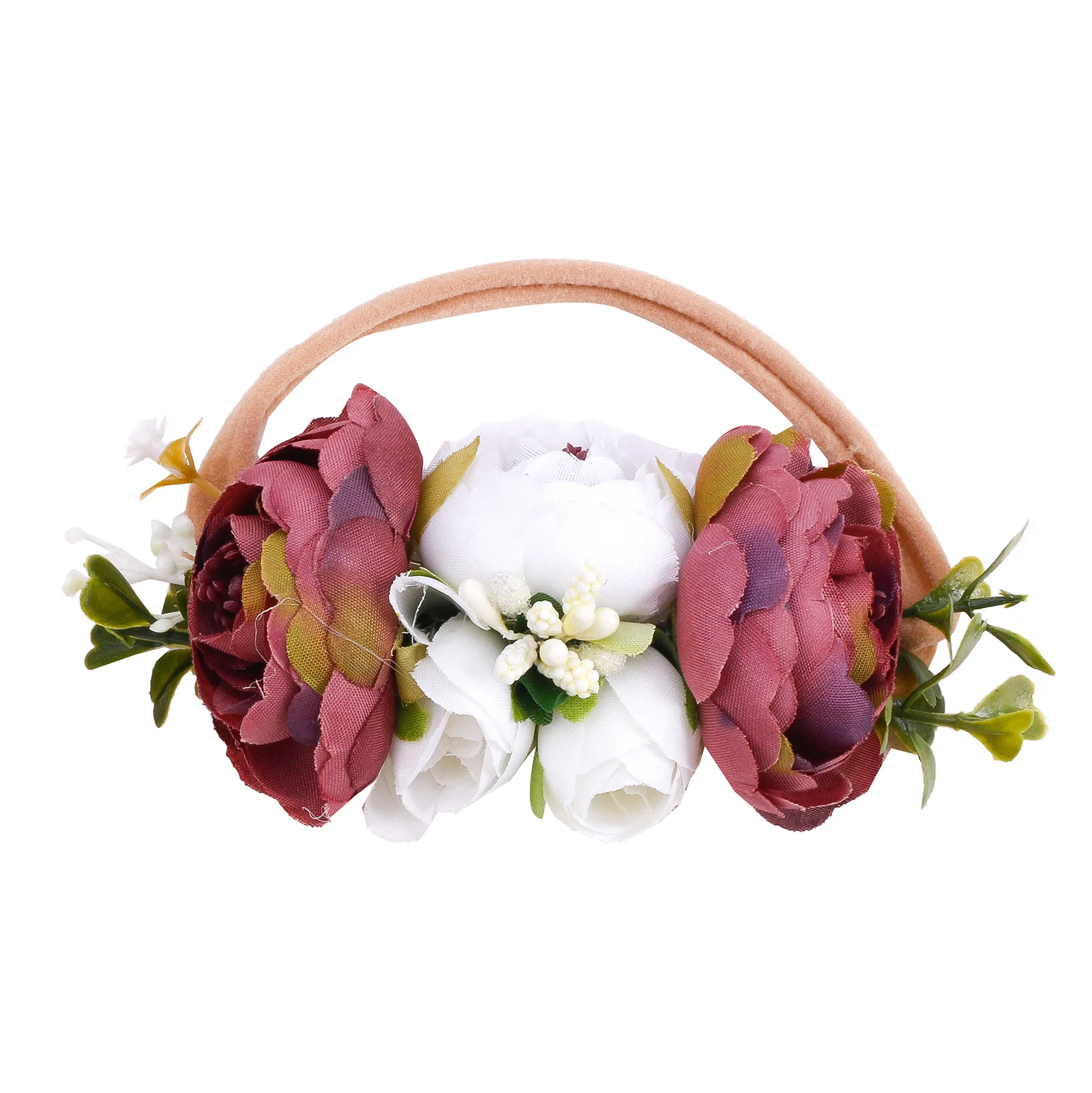 Four Seasons Various Colors Flower Nylon Straps Female Baby Hair Straps Various Styles Handmade Design  Suitable For Daily