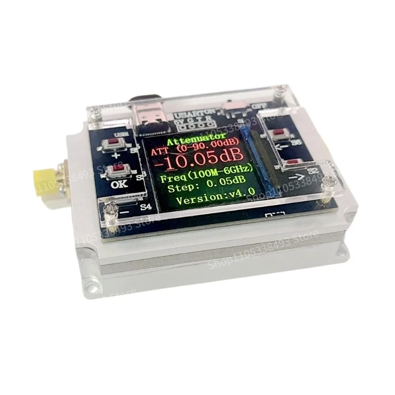 For Bidirectional Numerical Control Attenuator 100M-6GHz Step 0.05DB High Isolation, Sensitivity Measurement