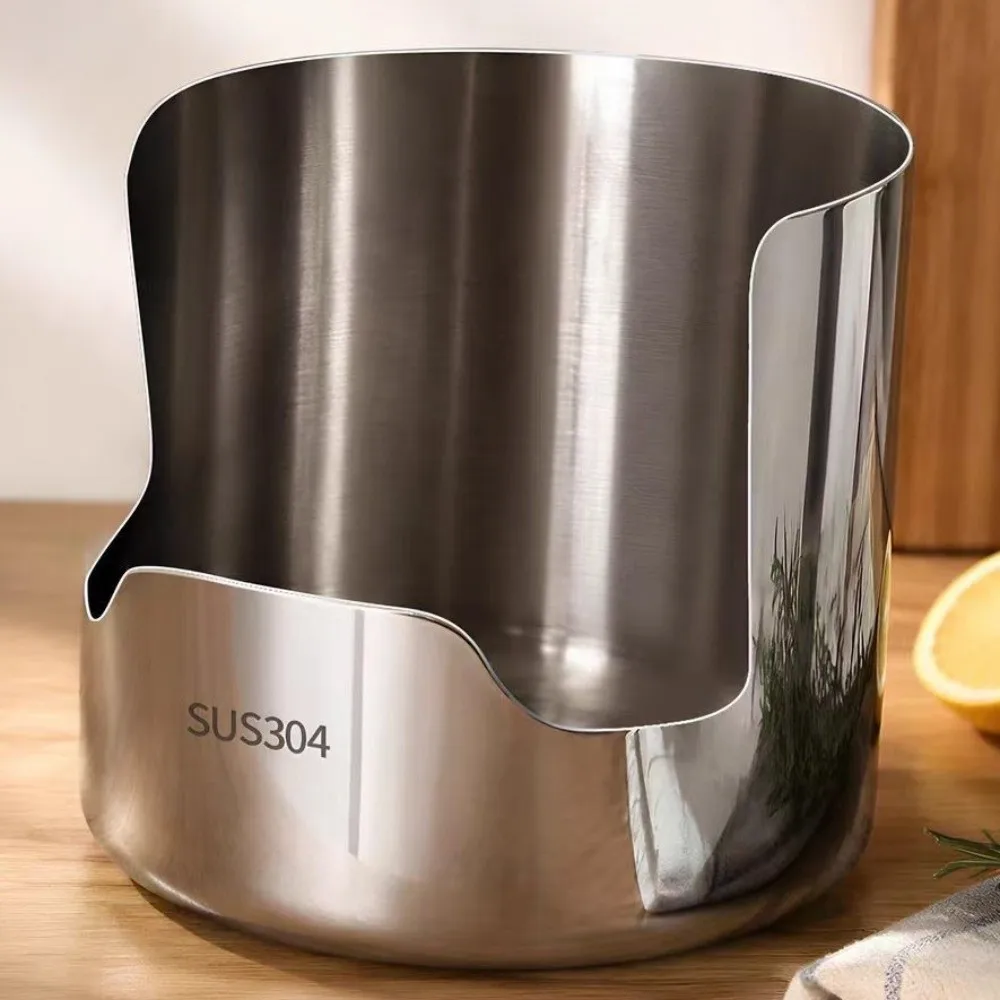 Stainless Steel Pot Lid Storage Rack Stable Non-Slip Spoon Holder Vertical Heat-Resistant Soup Spoon Rest Counter