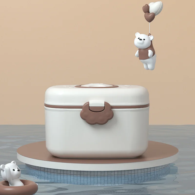 

Infant Milk Powder Box Portable Outcomes Allocated Moisture-Proof Seal Packing Box Storage And Supplementary Food Container