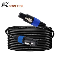 Speakon to XLR Extension Cable,XLR 3Pin Male/Female to Speakon Male Speaker Audio Adapter for DJ/PA Speaker Cord with Twist Lock