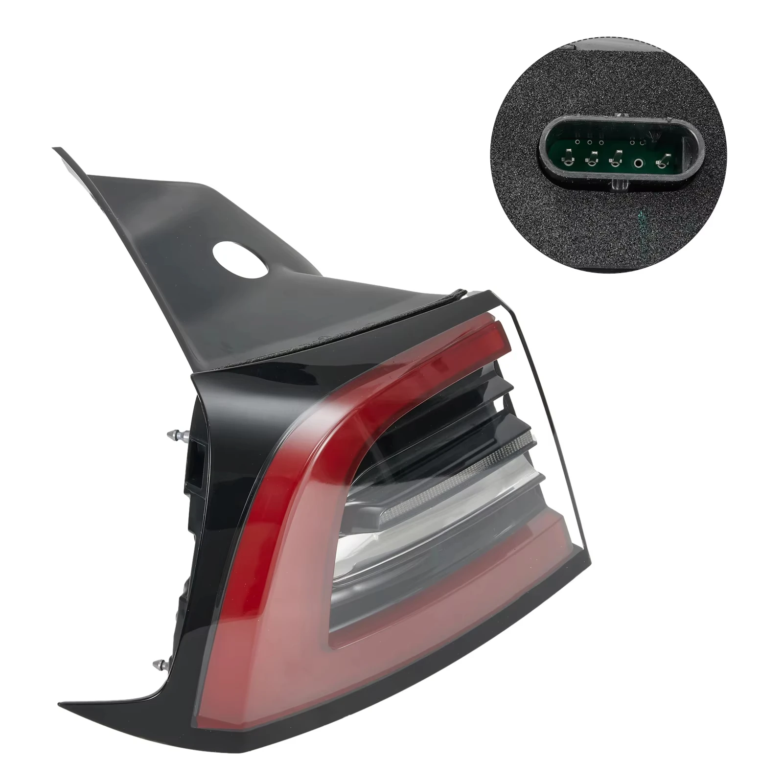 Accessori Auto per Tesla Model Y/3 2021-2023 lampada posteriore fanale posteriore esterno a LED lampada freno sinistra muslimright muslimah