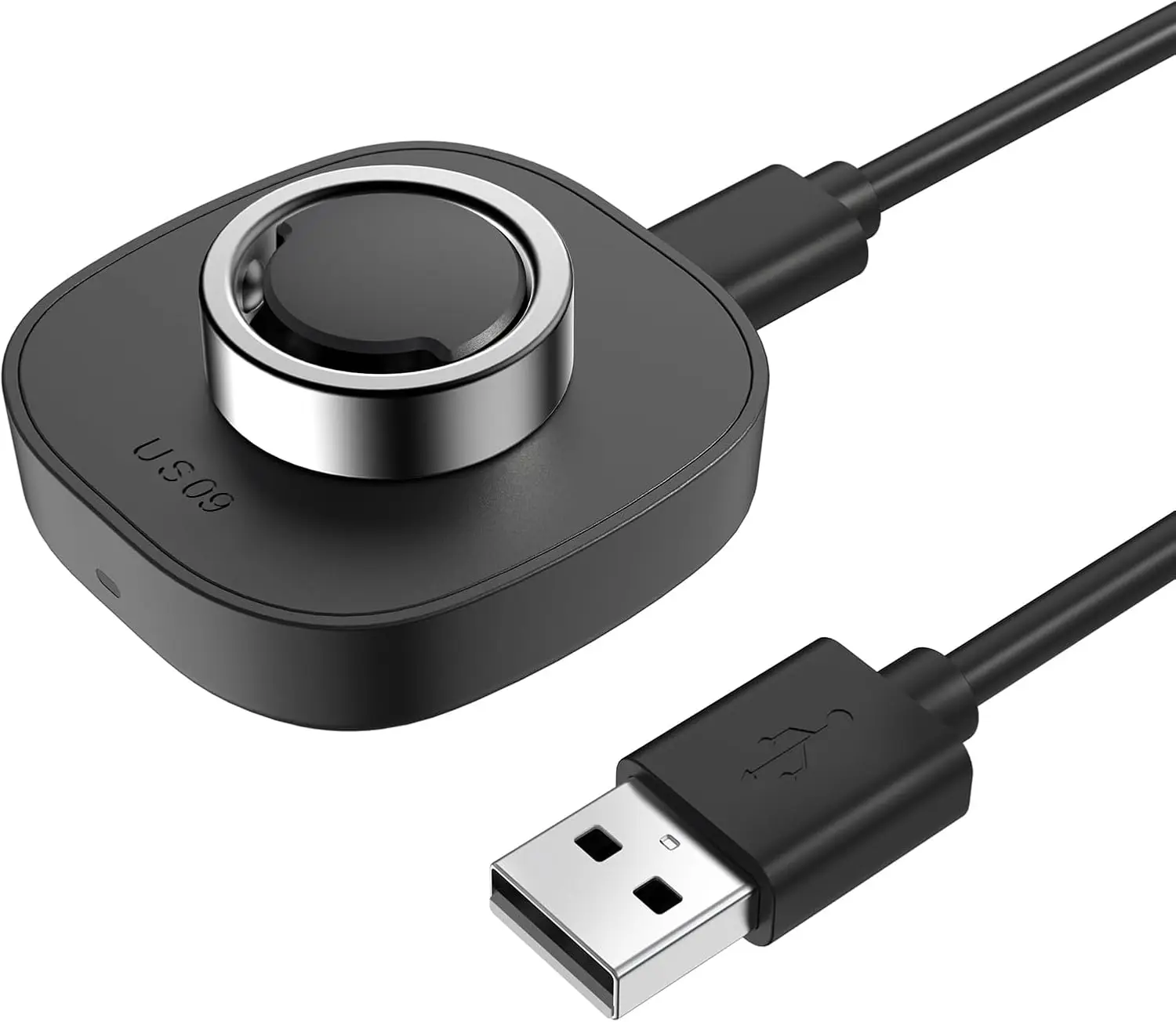 

Size 9 Smart Ring Charger with USB-C Cable, Portable Wireless Dock for Fast Charging