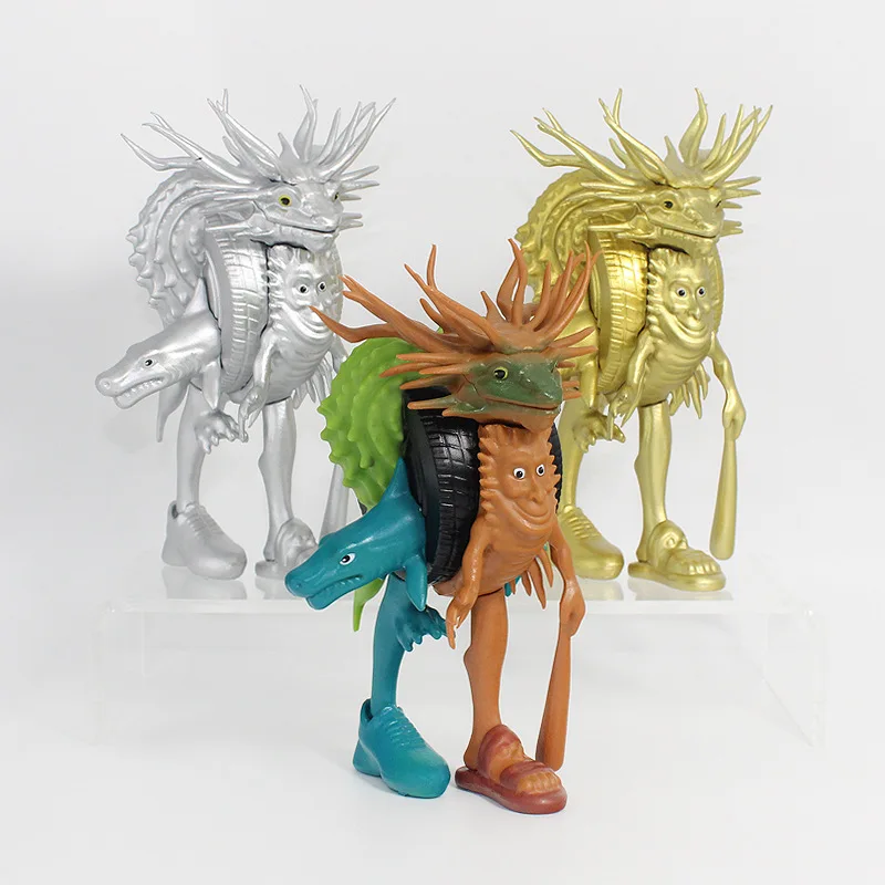 

Dragon King Mountains and Seas Creative Abstraction Italian Brainrot AI Animals Tung Tung Tung Sahur Figure Figurine Doll Toy