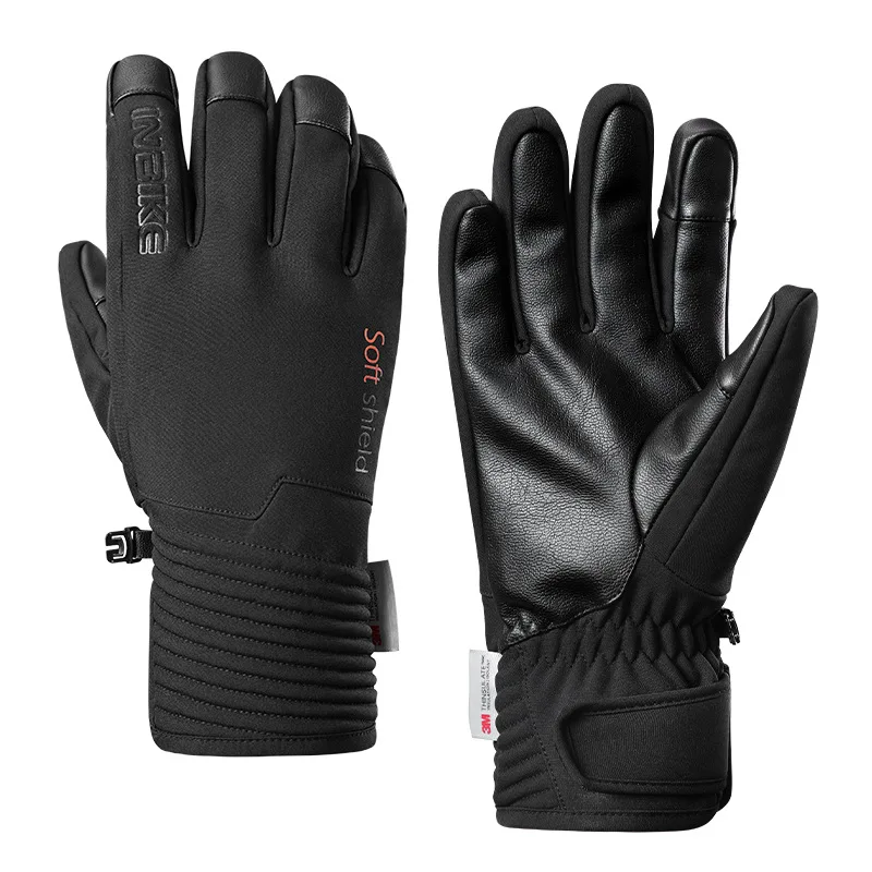 

Unisex Winter Touch Screen Gloves - Water-Resistant Windproof Thermal Gloves for Driving Ski Running Riding