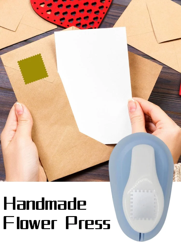 

Manual Embossing and Punching Tool Set for Detailed Paper Crafts Includes Circle and Scalloped Border Punch Attachments