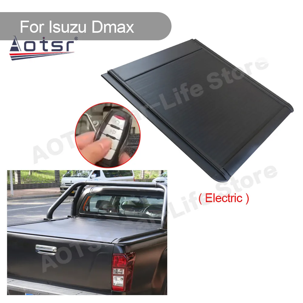 

For Isuzu Dmax Pickup Tonneau Cover Truck Trunk Electric Box Cover Roller Shutter Tail Box Cover Rear