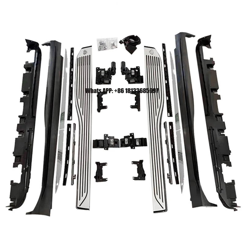 

Модернизированные подножки из алюминиевого материала премиум-класса, боковые ступеньки для внедорожника для Mercedes Benz GLS 2020 W167, автоаксессуары