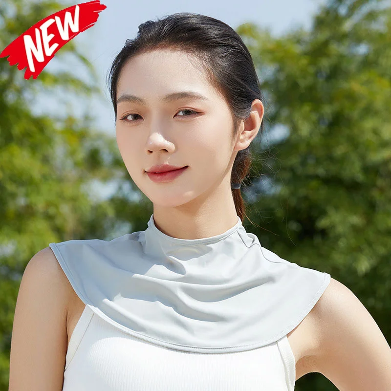 

Солнцезащитный крем, летний тонкий солнцезащитный шарф, защитный шейный платок, уличная защита плеч, солнцезащитные накидки, шарфы