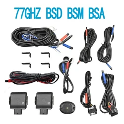 Radar de onda milimétrica de 77Ghz, cambio de zona muerta, asistente de monitoreo más seguro, BSD, BSM, BSA, sistema de detección de punto ciego Universal