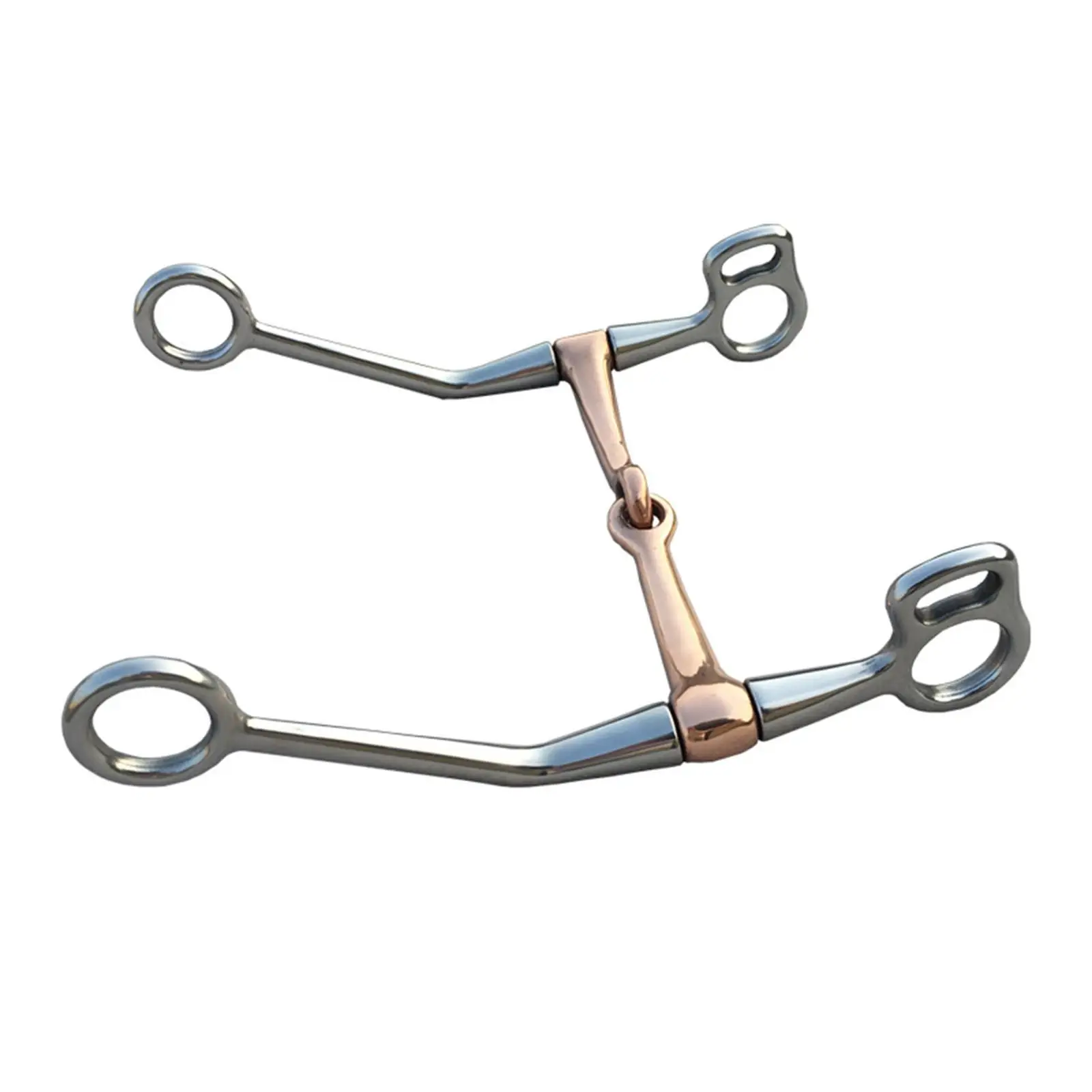 Horse Mouth Snaffle H Shape Stable Practical Horse Bit for Training Equipment Horse Bridle Performance Horse Chewing Equestrian