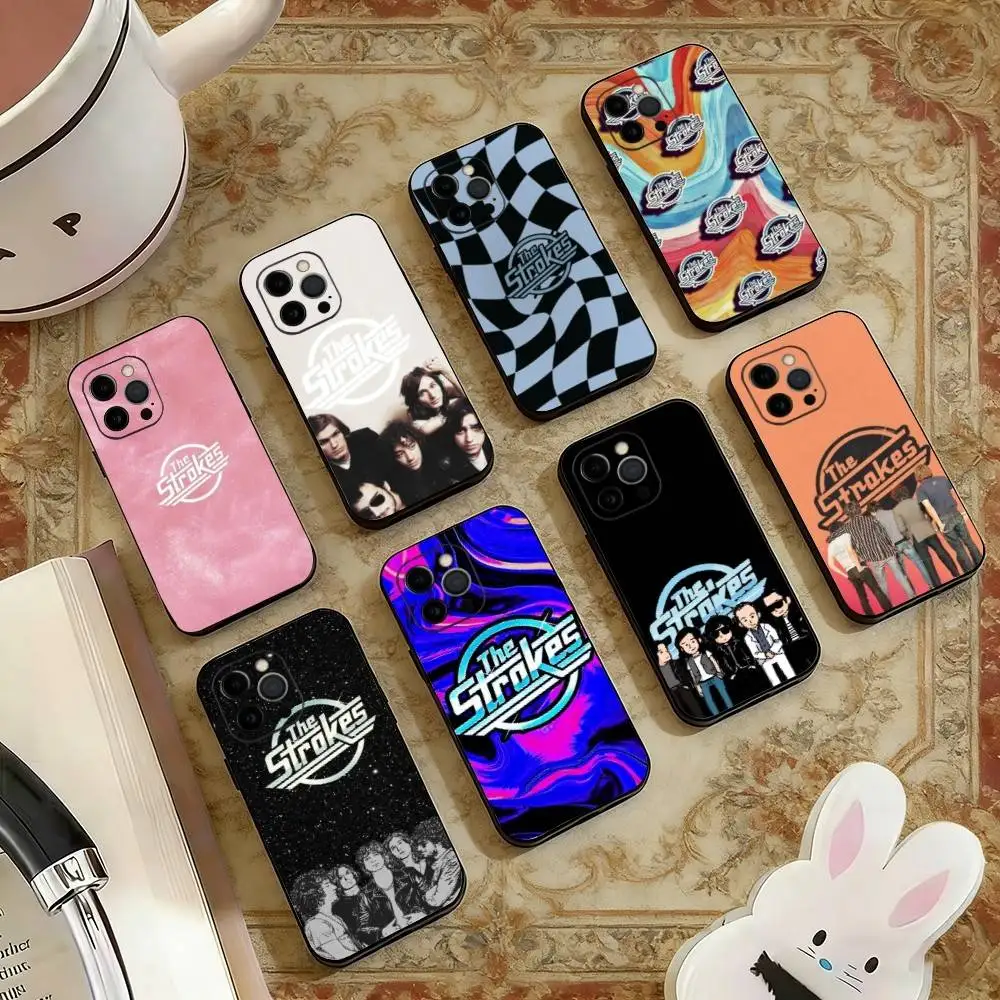 

Band The s-Strokes Phone Case Silicone Soft For IPhone 17 16 15 14 13 12 11 X XR Plus Pro Max Plus