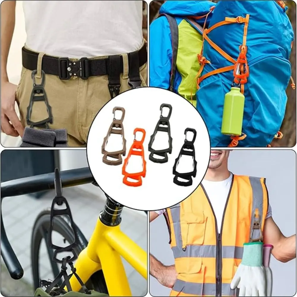 Z-shaped Interlocking Protective Gloves Clip 360-degree Rotation Anti-drop Work Gloves Holder Portable Safety Glove Keeper