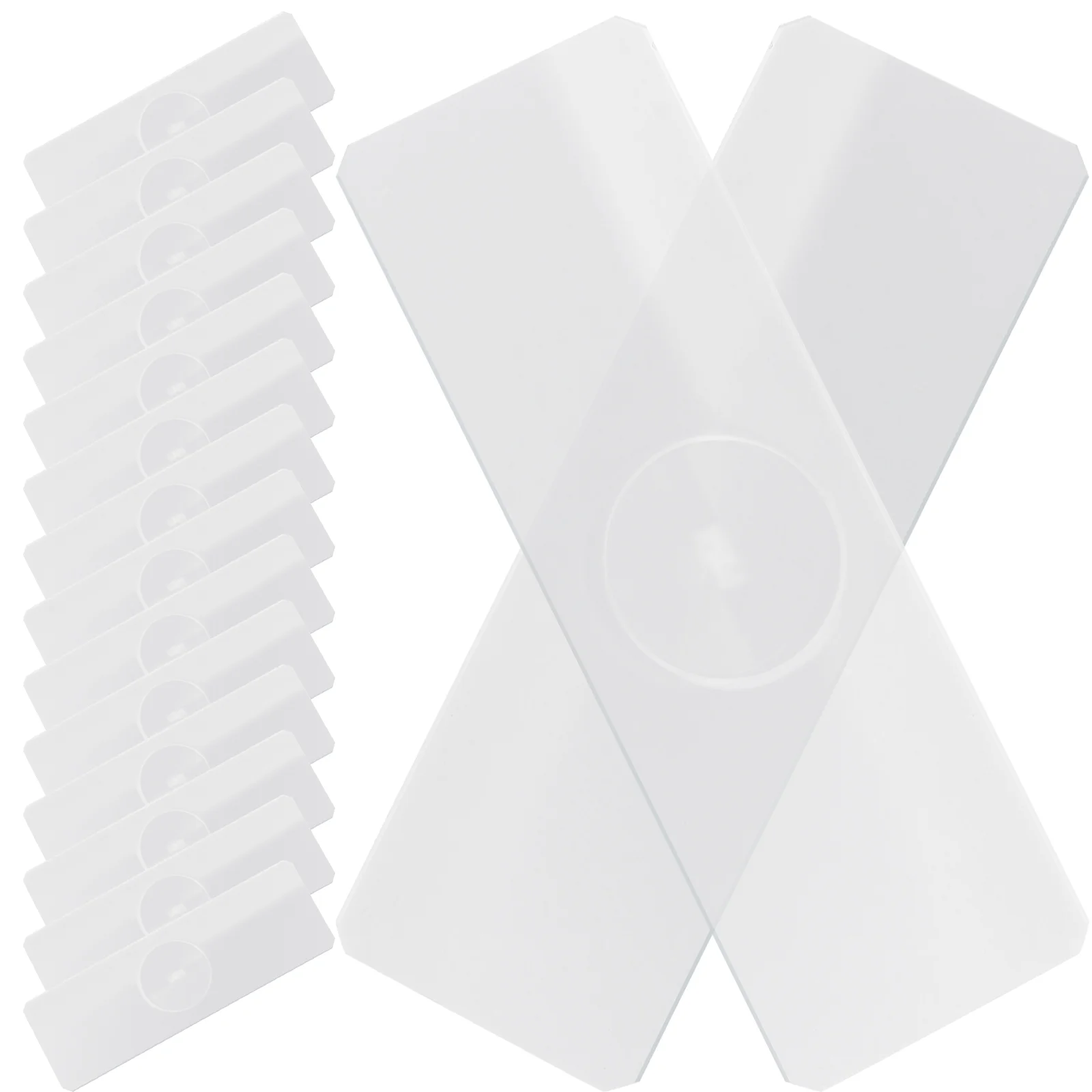 Microscope Slides Microscope Slide Glass Slides Laboratory Glass Microscope Slide for Aquatic Specimens (Single/Double Concave)