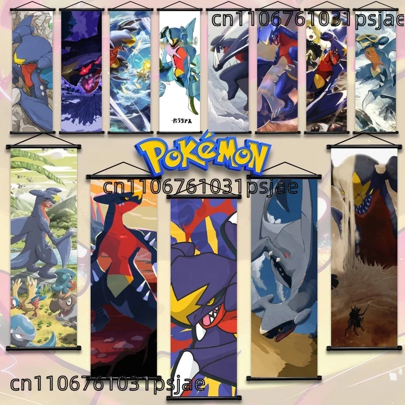 Showcase Garchomp in Dynamic, High - Octane Battles. Vivid Prints, Bold Colors. for Fans Craving Intense Pokémon Action