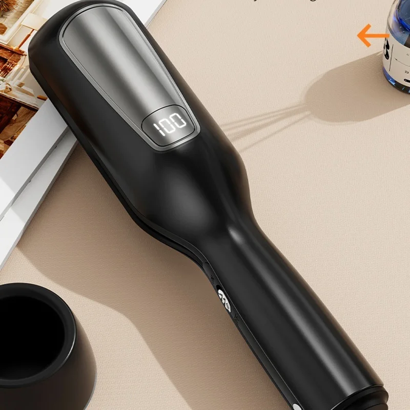 

Устройство для доставки волос с возвратно-поступательным винтом для стрижки волос, ухода за волосами с отрицательными ионами и восстановления волос с базой