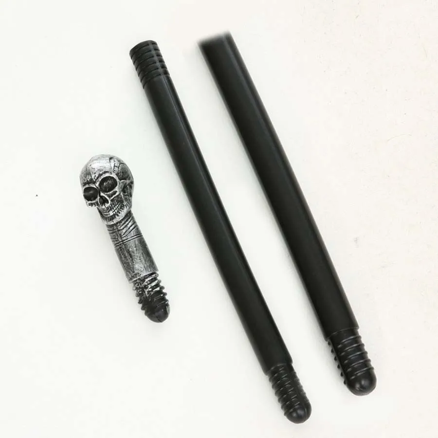 عصا كوبرا الهالوين للموظفين المصريين صولجان قابل للفصل عتيق الملكي الملك مقبض دائري قصب حفلة تنكرية إكسسوار أزياء #5