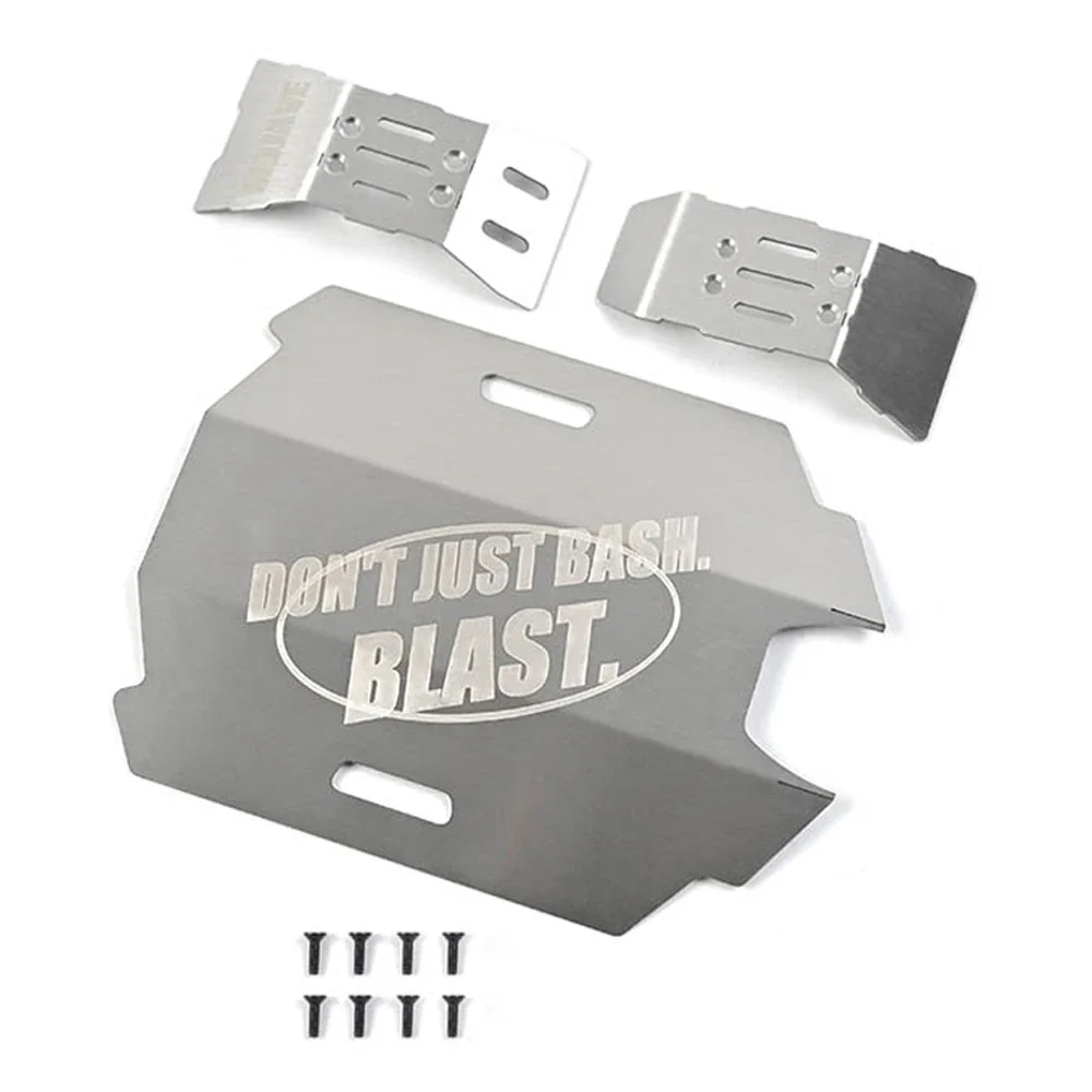 ARRMA 1/16 MOJAVE GROM 223S DSC 4X4 RTR Desert Truck ARA2304 Metal Stainless Steel Chassis Armor Collision Protection Skid Plate