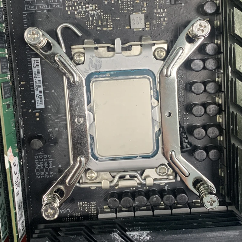 Support de montage pour refroidisseur de processeur, fond de panier pour Intel LGA 2011 X99 X79 E5 1700 1366 115X 1200 AMD AM2 AM3 AM4 AM5, 2 pièces/lot