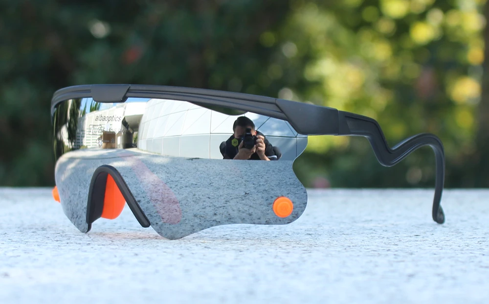 ALBA Optics Delta Ultra Photochrome Fahrradbrille Herren Damen Sportbrille Rennrad MTB Mountainbike Fahrradbrille Sonnenbrille – Detail 14