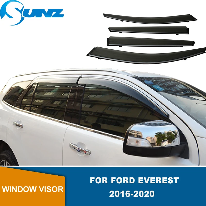 

Side Window Deflectors For Ford Everest Endeavor 2016 2017 2018 2019 2020 2021 Car Styling Wind Sun Guard Vent Visor Rain Guards