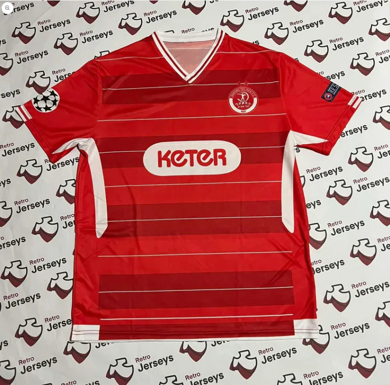 2025 The Latest Explosive Hapoel Tel Aviv Shirt Retro Jersey Men's Women's T-shirt Adult Children's Jersey