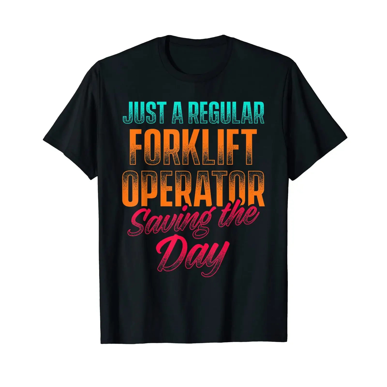 Forklift Operator Life Taught Funny Driver T Shirt vintage Washed fashion Breathable homme Unisex designer clothes streetwear