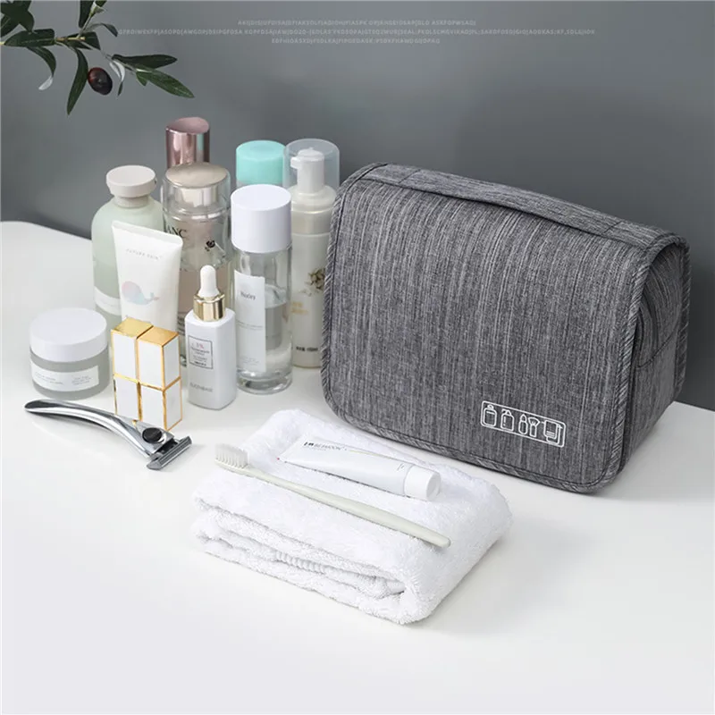 Hanging Travel Big Cosmetic Toiletry Bag Women Men Necessary Make Up Beauty Vanity Cases Organizer Accessory Storage Wash Pouch