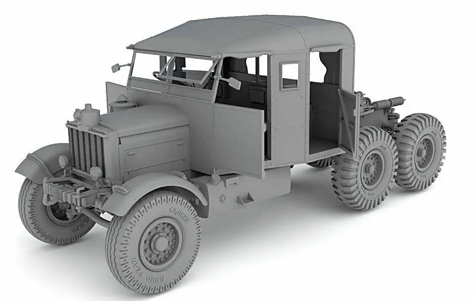 Thunder Model 1/35 TM35204 WWII British Scammell Pioneer TRMU30 Transporter